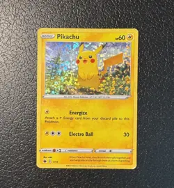 Pokemon Pikachu 7/15 - McDonald's Promo Holo Rare HP - Image 1