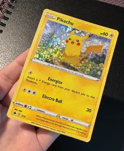 Pokemon Pikachu 7/15 - McDonald's Promo Holo Rare HP - Image 3