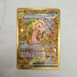 Pokemon Alolan Exeggutor EX 248/191 SV08: Surging Sparks 300 HP Hyper Rare Holo - Image 1