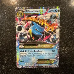 M Blastoise EX 30/146 – XY Base Set 2014 Pokemon TCG Full Art MegaEX - Image 3