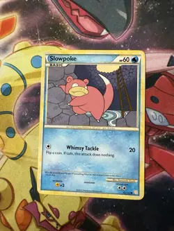 Slowpoke 81/123 - Heartgold Soulsilver - Non Holo - Pokemon - LP - Image 1