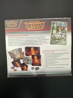 Pokemon: Scarlet & Violet Obsidian Flames Elite Trainer Box ETB New Factory Seal - Image 3