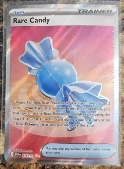 Pokemon 2025 Mega Evolution Rare Candy 175 NM or better - Image 1
