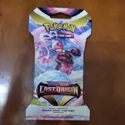 1- PACK POKEMON LOST ORIGIN SLEEVED BOOSTER EXACT PINK ART IN SCANS FREE S/H - Image 1