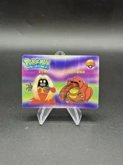 Jynx Lickitung Holo Pokemon Vintage Pocket Monsters Vending Prism Sticker 1244 - Image 1