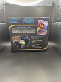 Pokemon Center Exclusive ETB Mega Evolution Phantasmal Flames Elite Trainer Box - Image 4