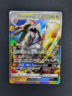 Pokemon TCG Kommo-o GX 100/145 Guardians Rising - Image 1