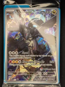 Pokemon TCG N’s Zekrom MEP031 Pokemon Center Stamped Promo - Image 1