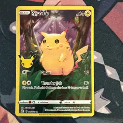 Pokemon TCG Pikachu 005/025 Celebrations Holo Full Art NM- - Image 1