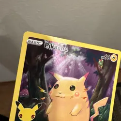 Pokemon TCG Pikachu 005/025 Celebrations Holo Full Art NM- - Image 3