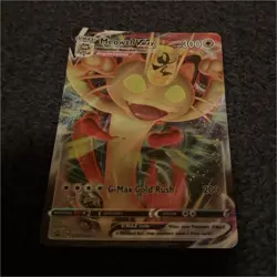 Pokemon Meowth VMAX SWSH005 Full Art Promo Holo 300 HP SWSH Sword & Shield - Image 1