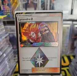 Lysandre Prism Star 110/131 SM - Forbidden Light Pokemon TCG NM Holo - Image 1