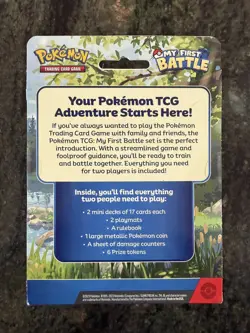 Pokemon TCG: My First Battle Decks - Charmander & Squirtle - Brand New Sealed - Image 2