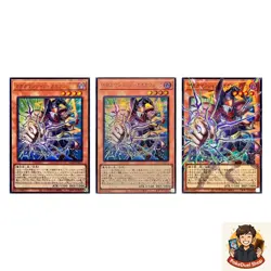 3 card Gagaga Magician Gagaga Magic LOCH-JP011 Ultra Secret OF YuGiOh - Image 1