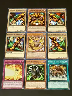 Exodia Full 5 Piece Set + Incarnate + Obliterate!!! + Necross | YuGiOh! - Image 1