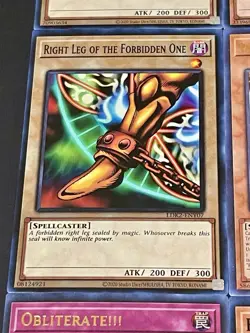 Exodia Full 5 Piece Set + Incarnate + Obliterate!!! + Necross | YuGiOh! - Image 5