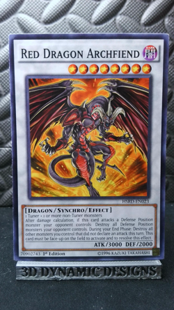| Yugioh Red Dragon Archfiend HSRD-EN023 1st Edition High Speed Riders NM 🔥 | - Image 1