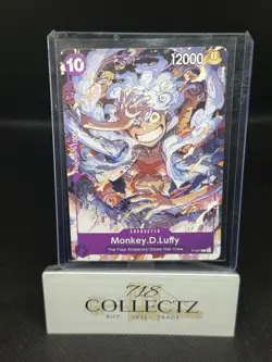 One Piece Monkey D Luffy P-041 Gear 5 One Piece Promo Card Eng - Image 1