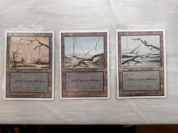 NM Fourth Edition Lot Basic Land 15 Cards - One of Each Artwork - Image 3