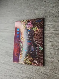 DBZ Black Goku Sayan Rose Samurai Serialized Card Dragon Ball Super 6/69 - Image 2