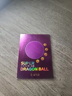 DBZ Black Goku Sayan Rose Samurai Serialized Card Dragon Ball Super 6/69 - Image 4