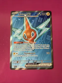 Rotom EX 111/094 Full Art NM/M Phantasmal Flames Pokemon Card - Image 1