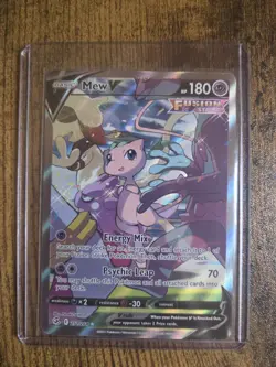 Mew v Fusion Strike Full Art Ultra Rare Card 251/264 Near Mint Condition - Image 1