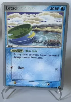 Lotad 66/100 2005 Pokemon TCG World Championships Michael Gonzalez LP- Card - Image 1