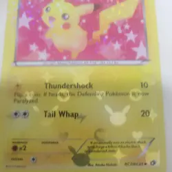 Pokemon Pikachu RC7/RC25 Legendary Treasures Holo Card - Image 2