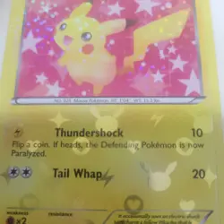 Pokemon Pikachu RC7/RC25 Legendary Treasures Holo Card - Image 4