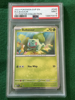 Bulbasaur - 046 (Cosmos Holo) Sv: Scarlet & Violet Promo Cards Holo (PSA 9 MINT) - Image 1