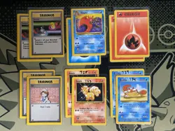 Pokemon Vintage Error OC/MC Lot (12 Cards) - Image 1