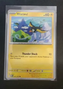 Wattrel 075/167 Pokemon TCG Card TWM TWILIGHT MASQUERADE Near Mint NM - Image 1