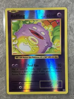 Koffing 50/108 Pokemon TCG XY 2016 Card Evolutions Reverse Holo (Near Mint) - Image 1