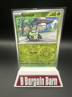SPINARAK 004/167 - REVERSE HOLO POKEMON - TWILIGHT MASQUERADE - Image 1