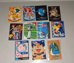 Topps Pokemon Card Lot Charizard Seadra Kangaskhan Foil Checklist TV Lot Of 11 - Image 1