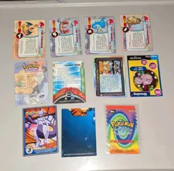 Topps Pokemon Card Lot Charizard Seadra Kangaskhan Foil Checklist TV Lot Of 11 - Image 2