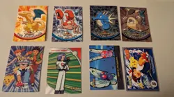 Topps Pokemon Card Lot Charizard Seadra Kangaskhan Foil Checklist TV Lot Of 11 - Image 5