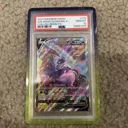 Galarian Slowking V Alt Art PSA 10 Pokemon Chilling Reign 179/198 - Image 1