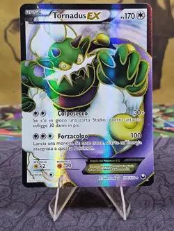 Pokemon TCG Tornadus EX 108/108 Dark Explorers Holo Card LP - Italian - Image 1