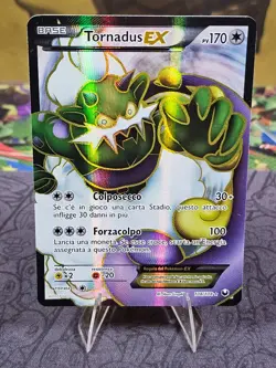 Pokemon TCG Tornadus EX 108/108 Dark Explorers Holo Card LP - Italian - Image 2