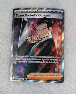 Team Rocket's Giovanni 225/182 NM/M Sv10 Destined Rivals DRI Pokemon TCG - Image 1