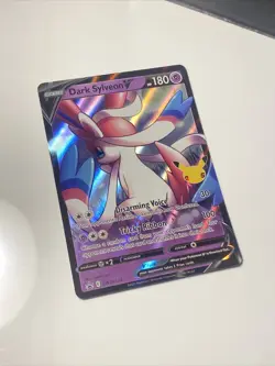 2021 POKEMON SWSH BLACK STAR PROMO CELEBRATIONS COLL #134 DARK SYLVEON V🔥CLEAN - Image 4