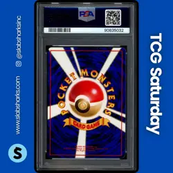 1998 POKEMON JAPANESE VENDING SERIES 2 #145 ZAPDOS PSA 9 - Image 2
