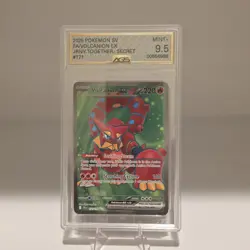 2025 Pokemon SV Journey Together Volcanion ex #171/159 AGS 9.5 MINT+ - Image 1