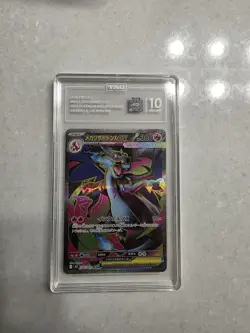 TAG Graded Mega Charizard X EX Secret Rare Pokemon Mega Japanese 094/080 - Image 2