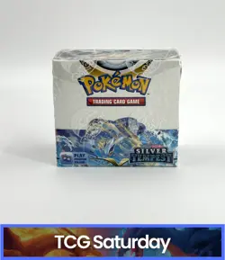 2021 POKEMON SWORD & SHIELD SILVER TEMPEST BOOSTER BOX SEALED - Image 1