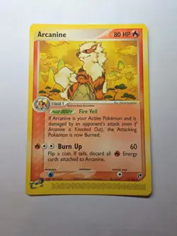 Arcanine 15/100 Pokemon TCG EX Sandstorm Non Holo Rare LP/NM - Image 1
