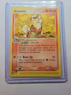 Arcanine 15/100 Pokemon TCG EX Sandstorm Non Holo Rare LP/NM - Image 3