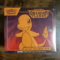 Pokemon TCG Scarlet & Violet Obsidian Flames Elite Trainer Box New & Sealed ETB - Image 1